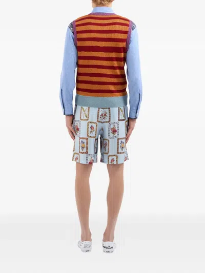 Pierre-louis Mascia Tricot Vest In Brown