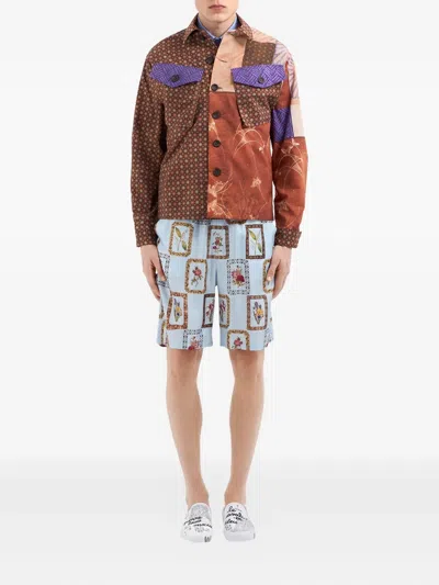 Pierre-louis Mascia Fourneous Jacket In Brown