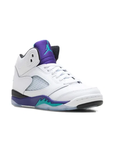Jordan Boys Preschool   Retro 5 Og In White