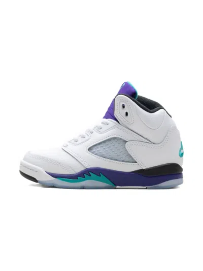 Jordan Boys Preschool   Retro 5 Og In White