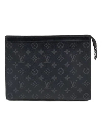 Pre-owned Louis Vuitton Pochette Voyage Mm Clutch Bag