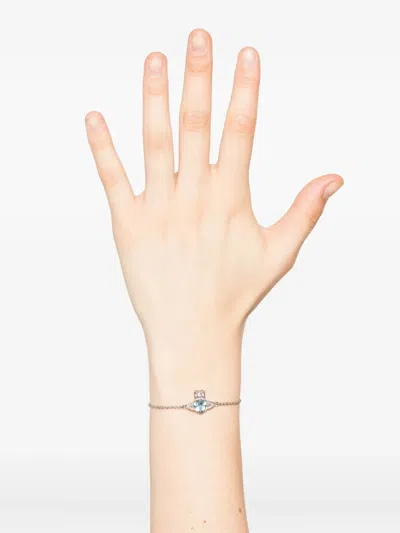 Vivienne Westwood Orb-embellished Bracelet In Metallic