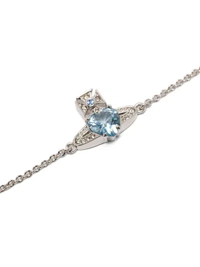 Vivienne Westwood Orb-embellished Bracelet In Metallic