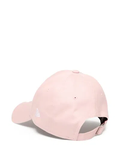 New Era 9forty Floral-embroidered Baseball Cap In Pink