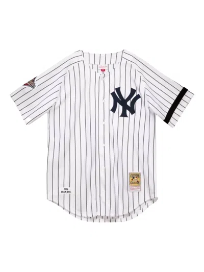 Mitchell & Ness X Ny Yankees 1996 Ws Derek Jeter Shirt In White