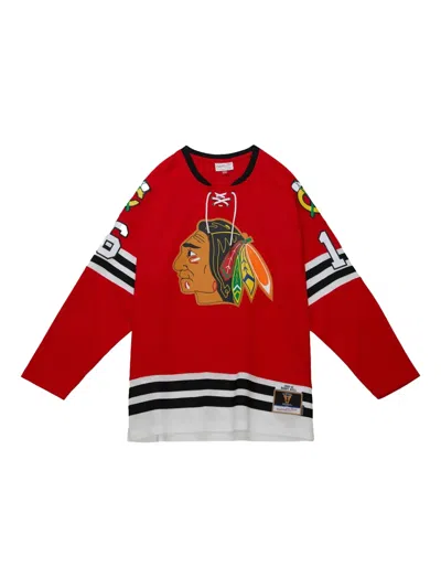 Mitchell & Ness X Chicago Hawks 1960 Line Bobby Hull T-shirt In Multi