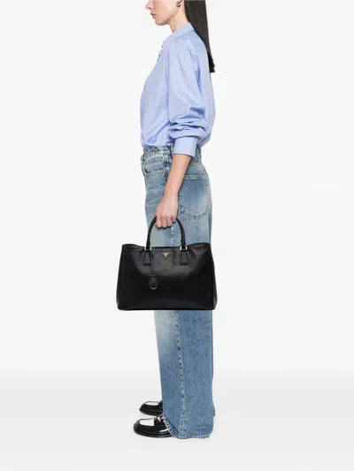 Pre-owned Prada 2000-2025 Large Saffiano Lux Galleria Tote Bag
