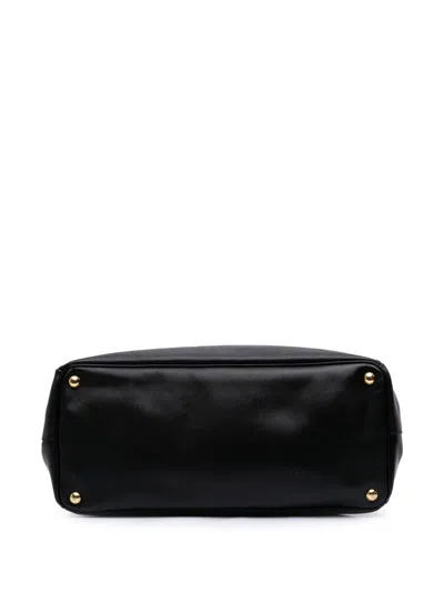 Pre-owned Prada 2000-2025 Large Saffiano Lux Galleria Tote Bag