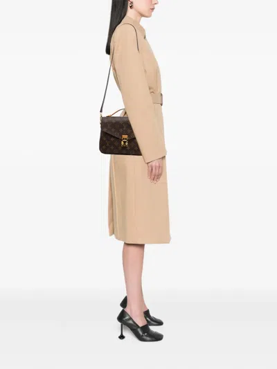 Pre-owned Louis Vuitton 2017 Monogram Pochette Metis Satchel