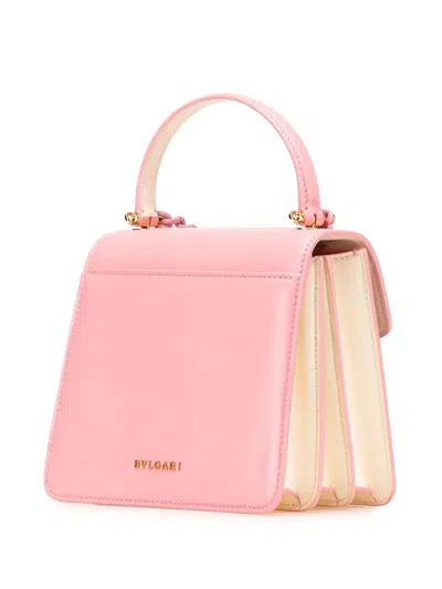 Pre-owned Bvlgari 2021 Limited Edition Calfskin Serpenti Forever Chain Top Handle Bag Satchel