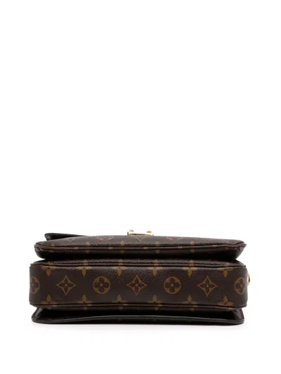 Pre-owned Louis Vuitton 2017 Monogram Pochette Metis Satchel