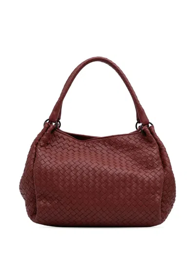 Pre-owned Bottega Veneta 2012-2025 Nappa Intrecciato Parachute Tote Bag