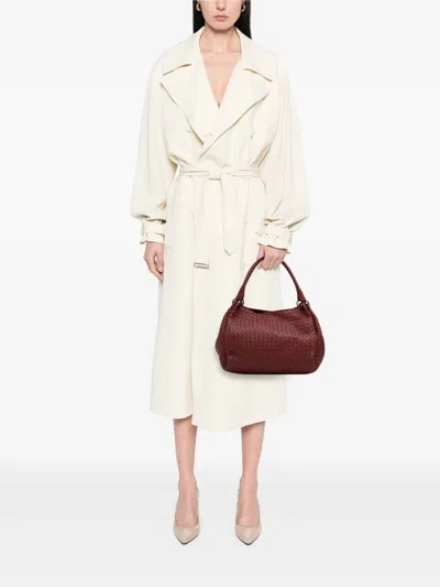 Pre-owned Bottega Veneta 2012-2025 Nappa Intrecciato Parachute Tote Bag