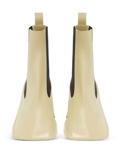 Jil Sander Square-toe Block-heel Boots