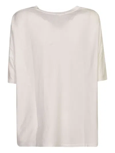 R13 Cotton-cashmere T-shirt In White
