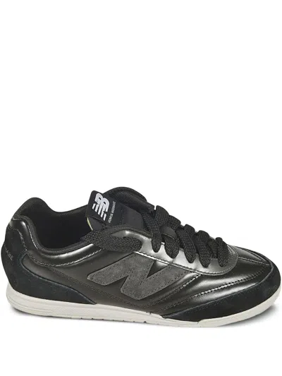 Junya Watanabe X New Balance Rc42 Leather Panel Sneakers In Black