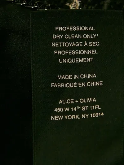 Pre-owned Alice And Olivia Tweed Jacket