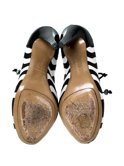 Pre-owned Nicholas Kirkwood Wave-print Sandals