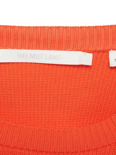 Pre-owned Helmut Lang Ribbed Round-neck Sweater