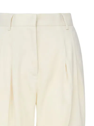 The Andamane Nathalie Trousers In Linen Blend In Multi