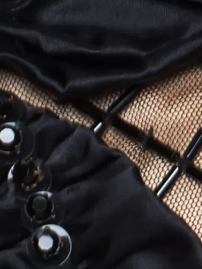 Pre-owned Valentino Beaded Silk Dress
