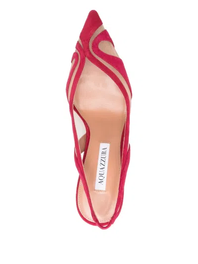 Aquazzura 110mm Lune Sling Pumps