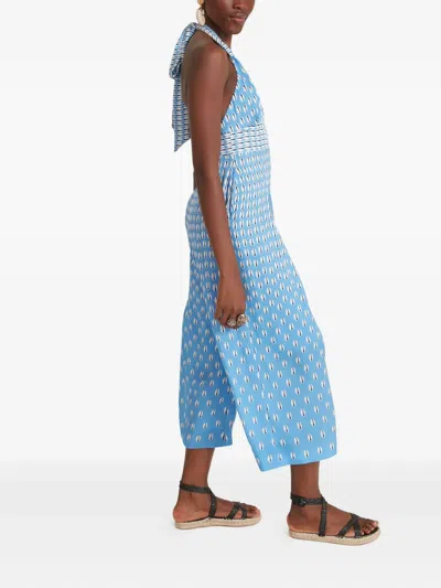Temperley London Cowrie Print Jumpsuit