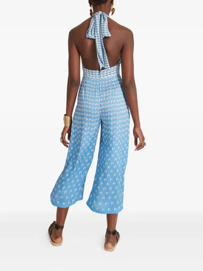 Temperley London Cowrie Print Jumpsuit