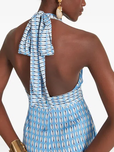 Temperley London Cowrie Print Jumpsuit