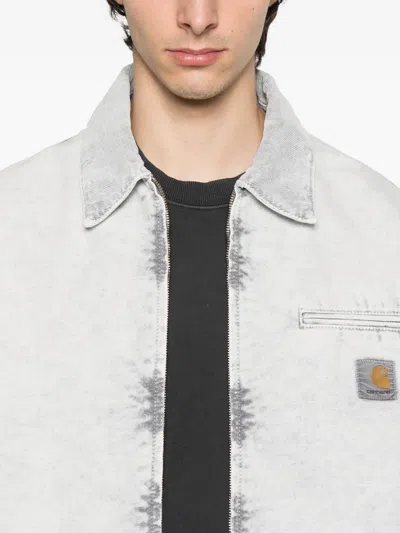 Carhartt Wip Og Detroit Dearborn Canvas Jacket In Multi