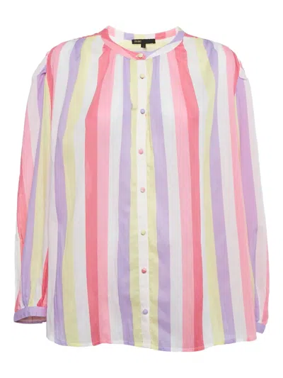 Pre-owned Maje Striped Button Shirt