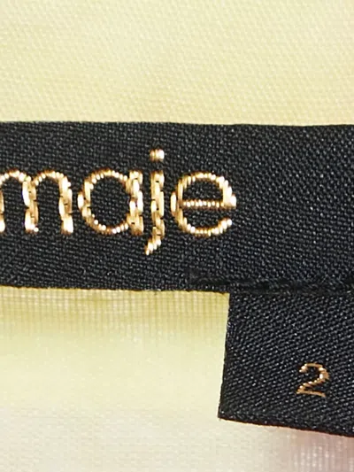 Pre-owned Maje Striped Button Shirt