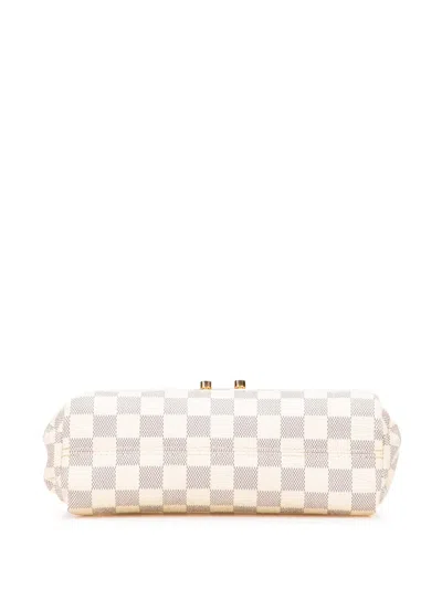 Pre-owned Louis Vuitton 2018 Damier Azur Croisette Satchel