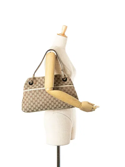 Pre-owned Gucci 2000-2015 Gg Canvas Eclipse Shoulder Bag