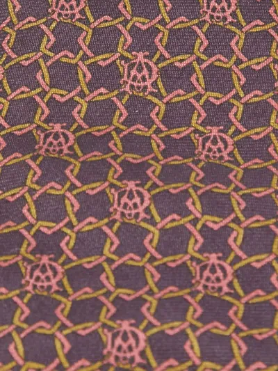 Pre-owned Dunhill Jacquard Tie