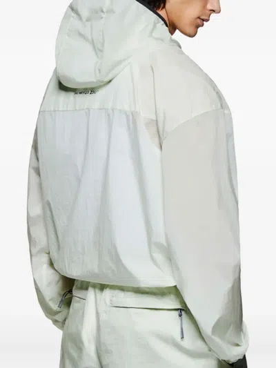 Mki Miyuki Zoku Zip-up Hooded Jacket In White