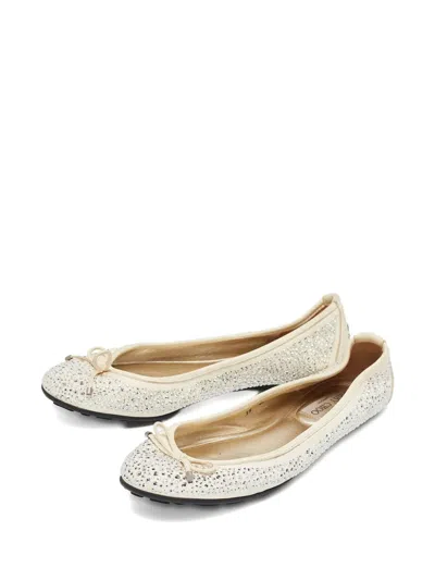 Pre-owned Jimmy Choo Weber Ballet Flats