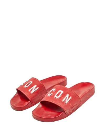 Pre-owned Dsquared2 Icon Slides