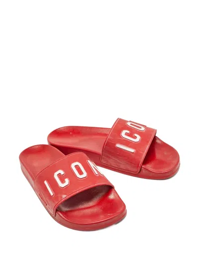 Pre-owned Dsquared2 Icon Slides