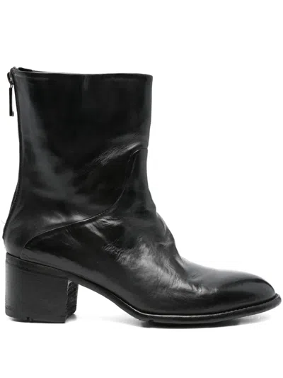 Lemargo Zip-detail Block-heel Boots