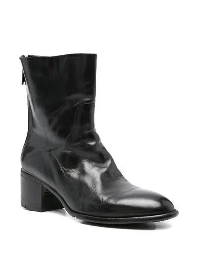 Lemargo Zip-detail Block-heel Boots