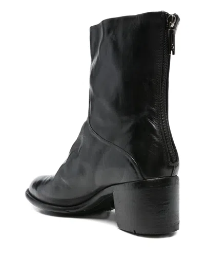 Lemargo Zip-detail Block-heel Boots