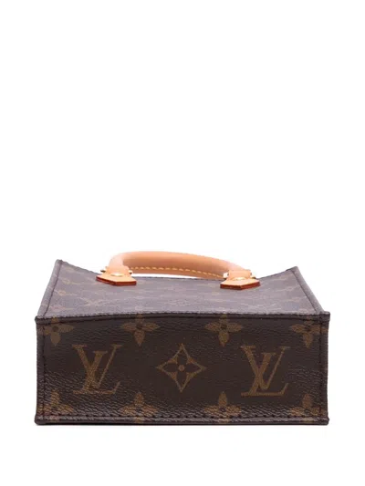 Pre-owned Louis Vuitton 2020 Monogram Petit Sac Plat Satchel