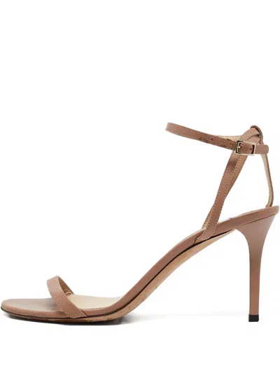 Pre-owned Jimmy Choo 110mm Patent Leather Ankle Strap Sandals