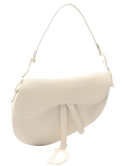 Pre-owned Dior 2000-2025 Ultra Matte Calfskin Saddle Bag Shoulder Bag