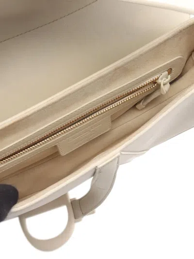 Pre-owned Dior 2000-2025 Ultra Matte Calfskin Saddle Bag Shoulder Bag