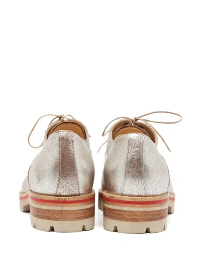 Pre-owned Christian Louboutin Leather Lace-up Oxford Shoes