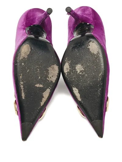 Pre-owned Balenciaga 110mm Bb Knife Pumps