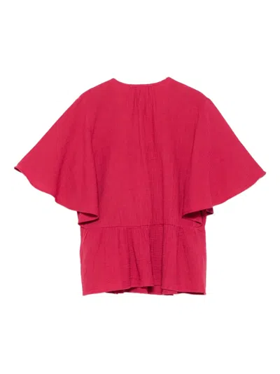 Ba&sh Lace-up Blouse