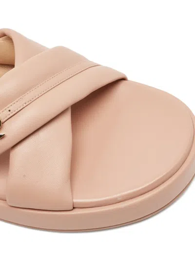 Pre-owned Gianvito Rossi Leather Cross-strap Sandals